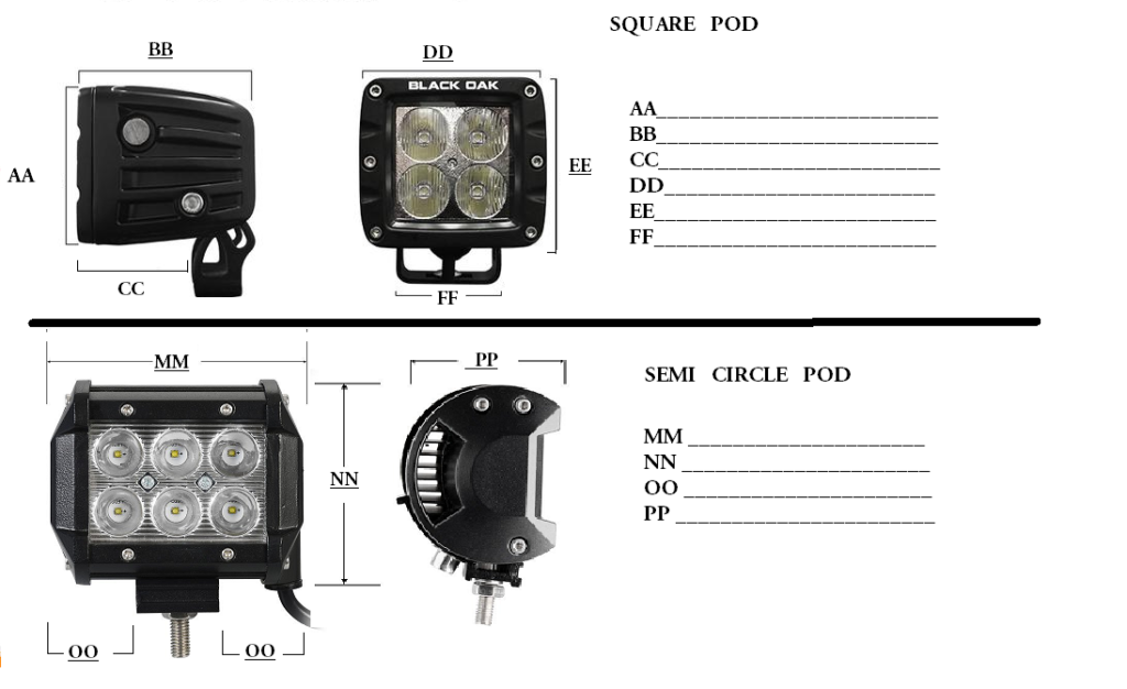 SQUAREPOD SEMICIRCLE