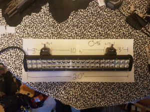 K Dykstra 20 inch light bar