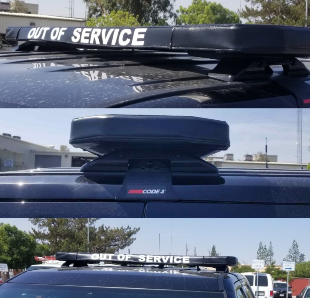 police light bar cover